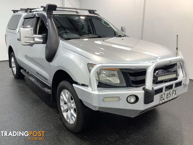 2012 FORD RANGER WILDTRAK 3.2 (4X4) PX CREW CAB UTILITY