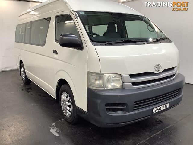 2010 TOYOTA HIACE COMMUTER KDH223R MY07 UPGRADE BUS