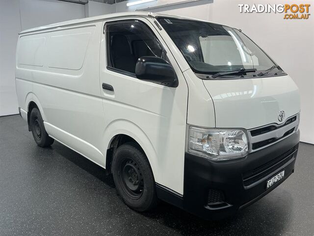 2012 TOYOTA HIACE LWB TRH201R 4D VAN