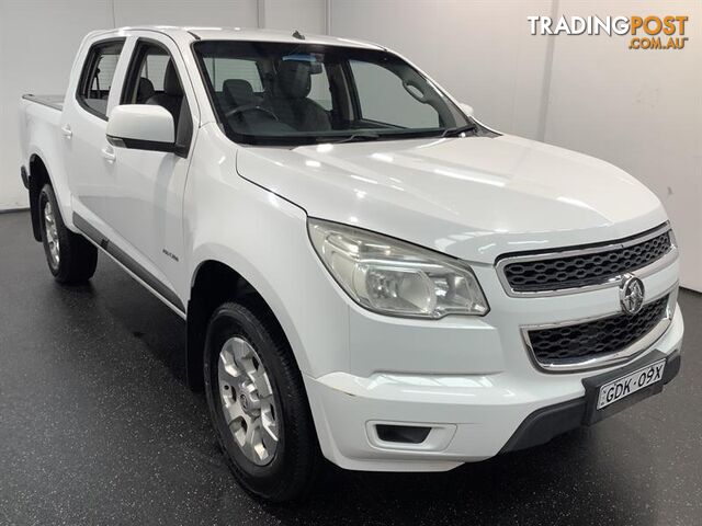 2014 HOLDEN COLORADO LX (4X2) RG MY14 CREW CAB P/UP