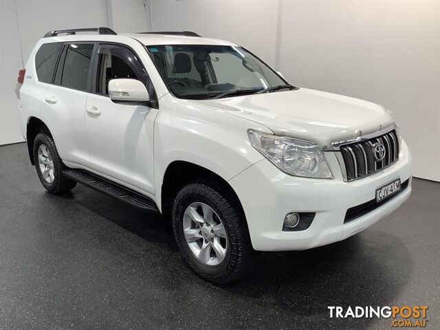 2012 TOYOTA LANDCRUISER PRADO GXL (4X4) KDJ150R 11 UPGRADE 4D WAGON