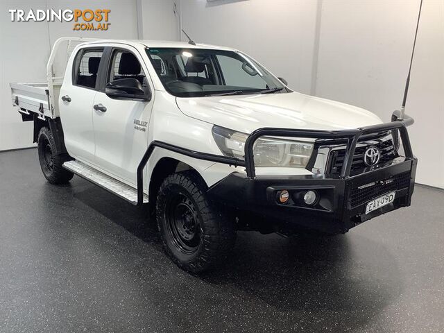 2019 TOYOTA HILUX SR (4X4) GUN126R MY19 DOUBLE C/CHAS