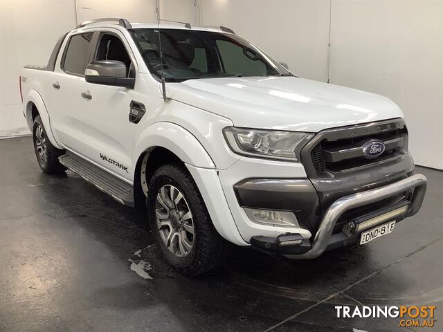 2017 FORD RANGER WILDTRAK 3.2 (4X4) PX MKII MY17 DUAL CAB P/UP