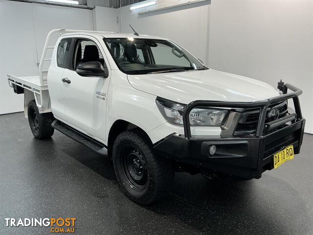 2021 TOYOTA HILUX SR (4X4) GUN126R X CAB C/CHAS