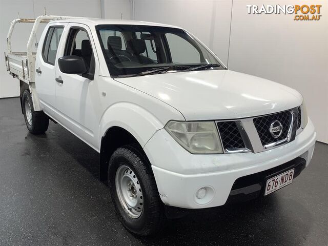 2011 NISSAN NAVARA RX (4X4) D40 MY11 DUAL C/CHAS