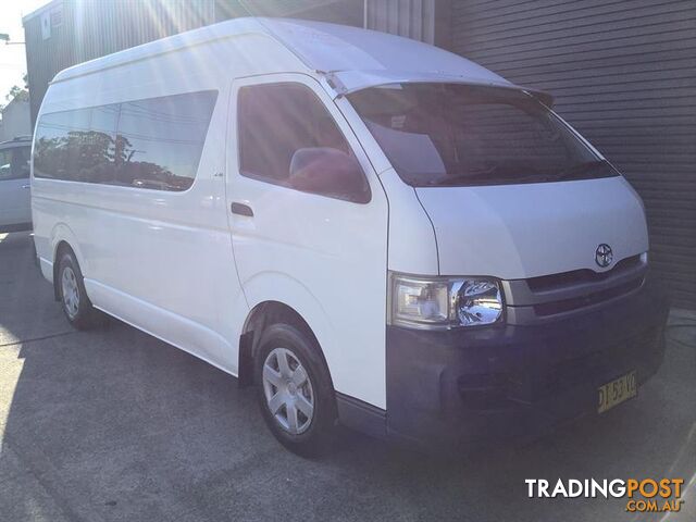 2008 TOYOTA HIACE COMMUTER KDH223R MY07 UPGRADE BUS