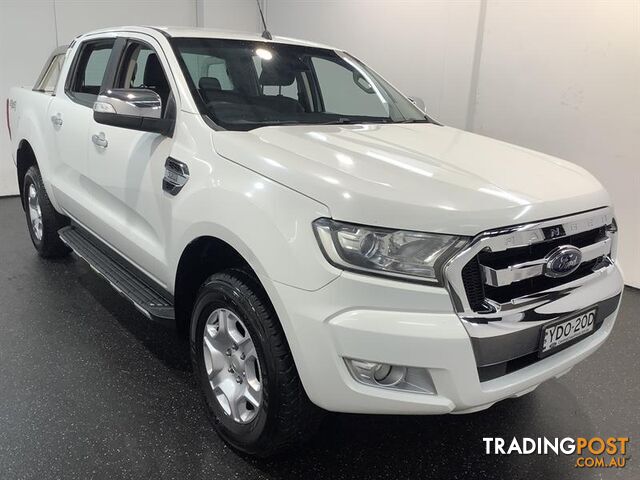 2016 FORD RANGER XLT 3.2 (4X4) PX MKII DUAL CAB UTILITY