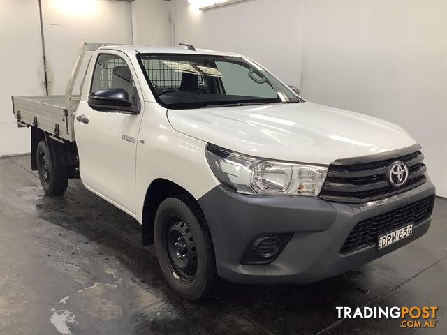2017 TOYOTA HILUX WORKMATE TGN121R C/CHAS