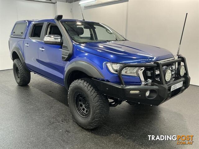 2016 FORD RANGER XLT 3.2 (4X4) PX MKII DUAL CAB UTILITY