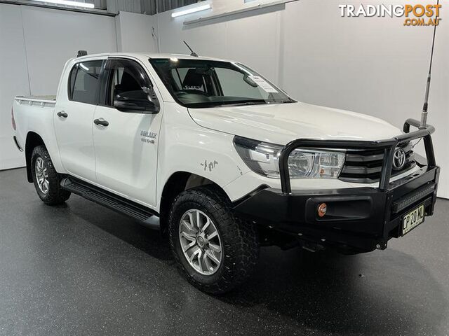 2018 TOYOTA HILUX SR (4X4) GUN126R MY19 DOUBLE CAB P/UP