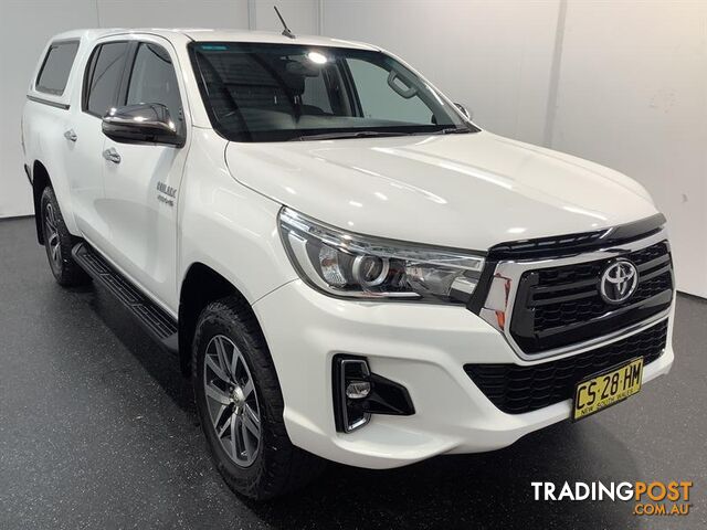 2018 TOYOTA HILUX SR5 (4X4) GUN126R MY19 DOUBLE CAB P/UP