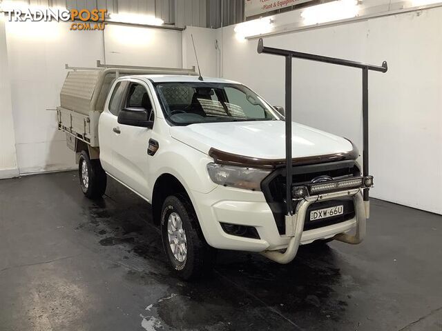 2018 FORD RANGER XL 3.2 (4X4) PX MKII MY18 SUPER CAB CHASSIS