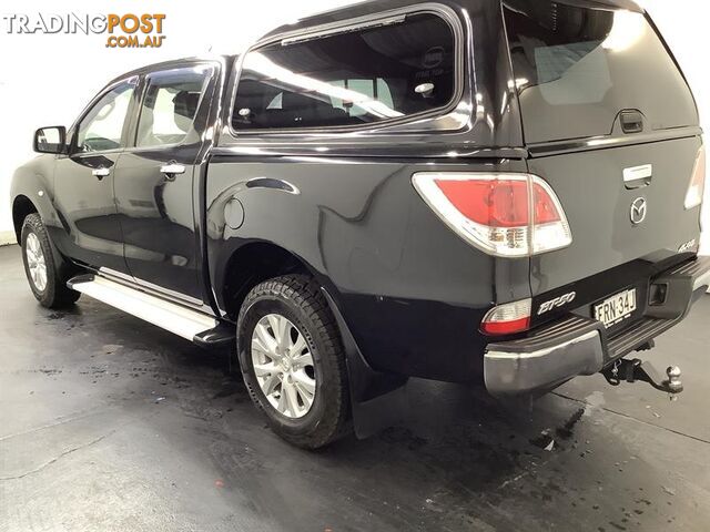 2012 MAZDA BT-50 GT (4X4)  DUAL CAB UTILITY