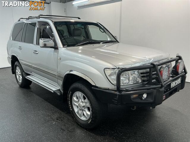 2006 TOYOTA LANDCRUISER VX (4X4) UZJ100R 4D WAGON