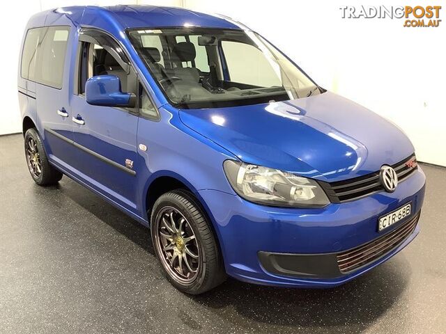 2012 VOLKSWAGEN CADDY MAXI LIFE COMFORTLINE TDI250 2K MY12 5D WAGON