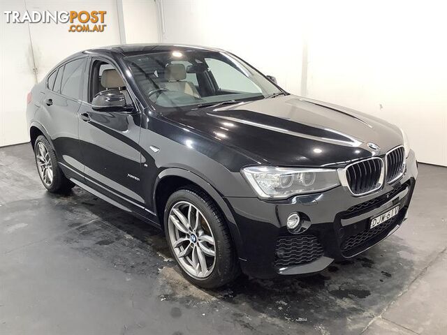 2016 BMW X4 XDRIVE 20I F26 5D COUPE
