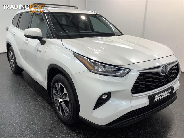 2021 TOYOTA KLUGER GXL HYBRID AWD AXUH78R 5D WAGON