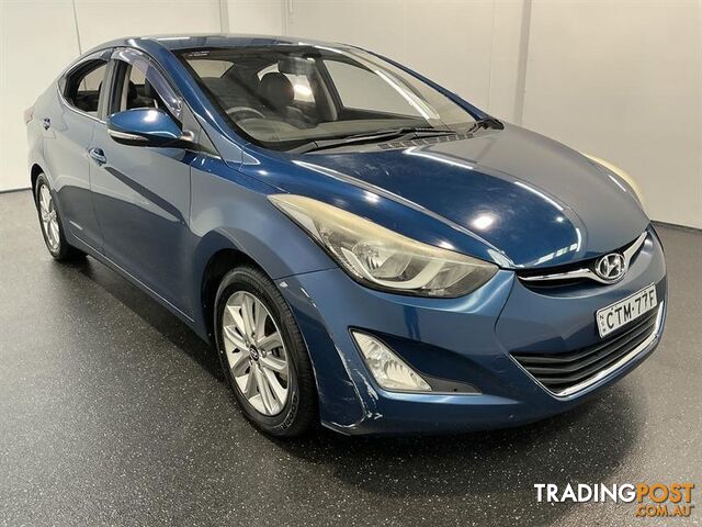 2014 HYUNDAI ELANTRA TROPHY MD SERIES 2 (MD3) 4D SEDAN