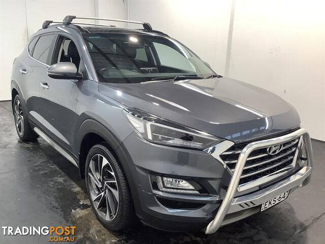 2019 HYUNDAI TUCSON HIGHLANDER (AWD) BLACK INT TL3 MY20 4D WAGON