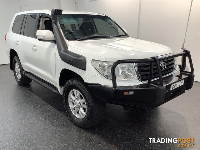 2012 TOYOTA LANDCRUISER GXL (4X4) VDJ200R 09 UPGRADE 4D WAGON