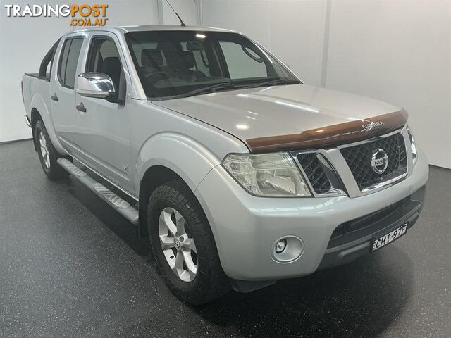 2012 NISSAN NAVARA ST-X (4X4) D40 MY12 DUAL CAB P/UP