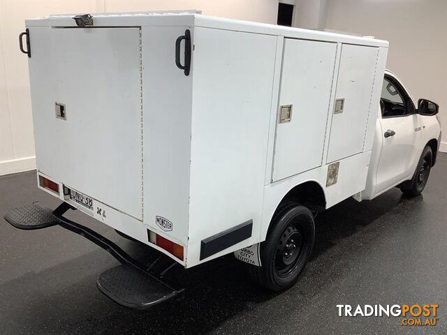 2017 TOYOTA HILUX WORKMATE GUN122R C/CHAS - photo 4 of 23