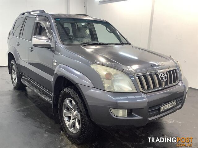 2008 TOYOTA LANDCRUISER PRADO GRANDE (4X4) KDJ120R 07 UPGRADE 4D WAGON