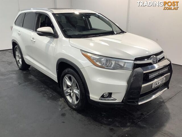 2016 TOYOTA KLUGER GRANDE (4X4) GSU55R 4D WAGON