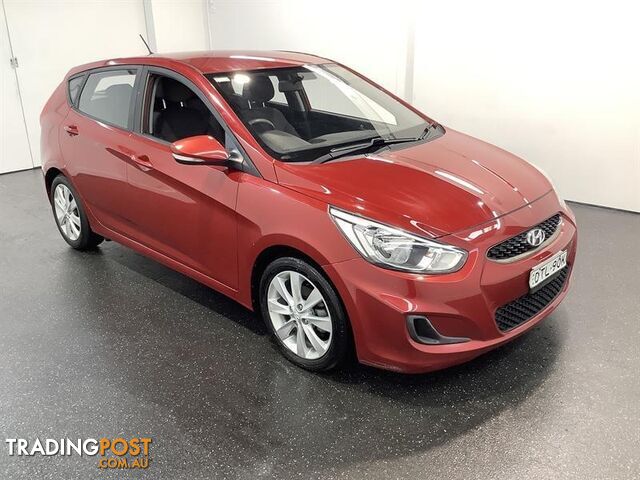 2017 HYUNDAI ACCENT SPORT RB6 MY18 5D HATCHBACK