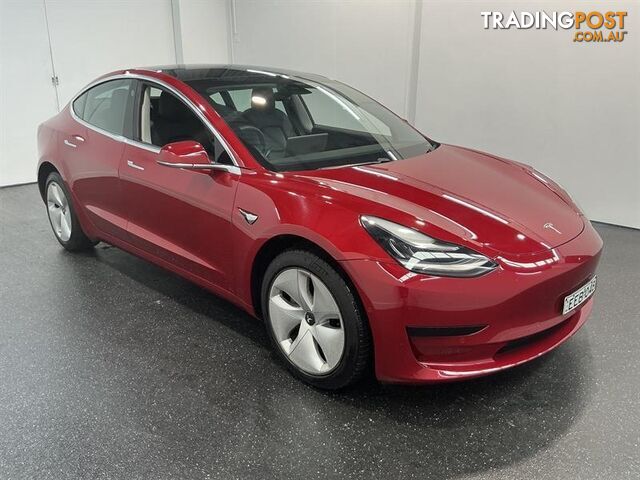 2019 TESLA MODEL STANDARD RANGE PLUS MY20 5D SEDAN
