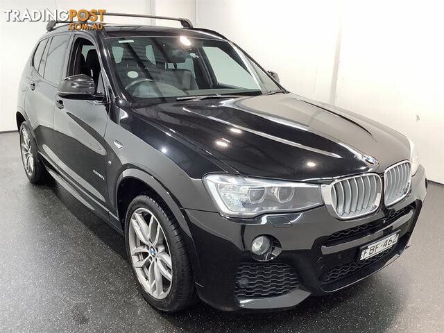2016 BMW X3 XDRIVE30D F25 4D WAGON