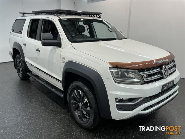2018 VOLKSWAGEN AMAROK V6 TDI 550 DARK LABEL 2H DUAL CAB UTILITY
