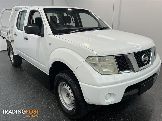2011 NISSAN NAVARA RX (4X4) D40 MY11 DUAL C/CHAS