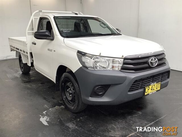 2018 TOYOTA HILUX WORKMATE TGN121R C/CHAS