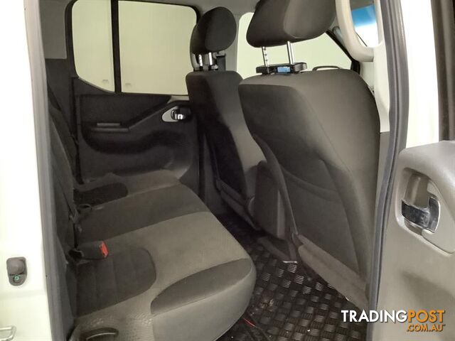 2013 NISSAN NAVARA ST (4X4) D40 MY12 DUAL CAB P/UP