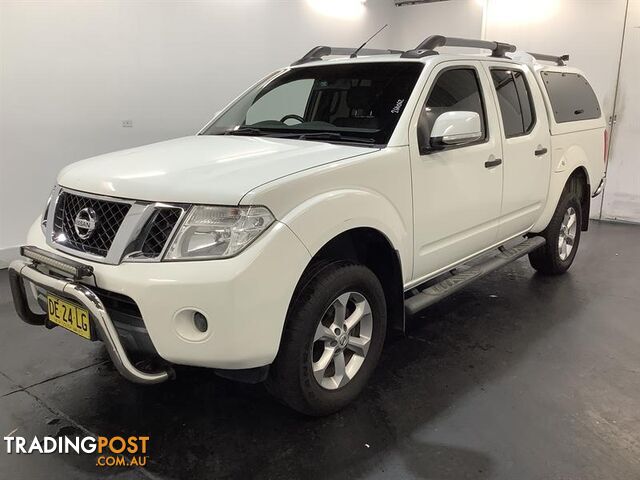 2013 NISSAN NAVARA ST (4X4) D40 MY12 DUAL CAB P/UP