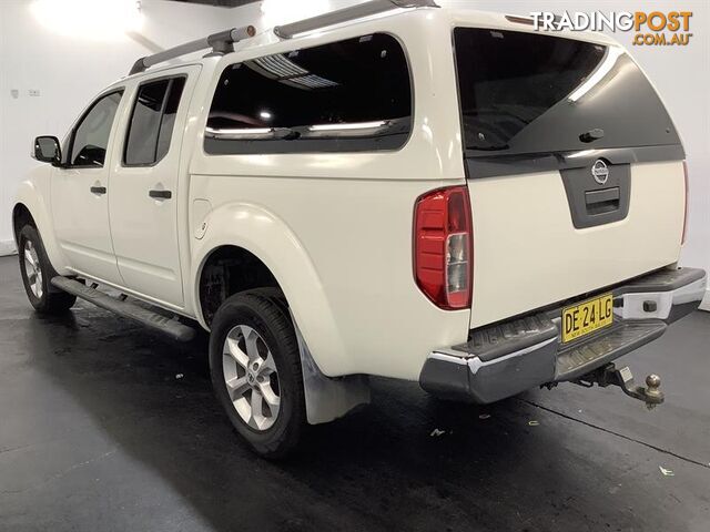 2013 NISSAN NAVARA ST (4X4) D40 MY12 DUAL CAB P/UP