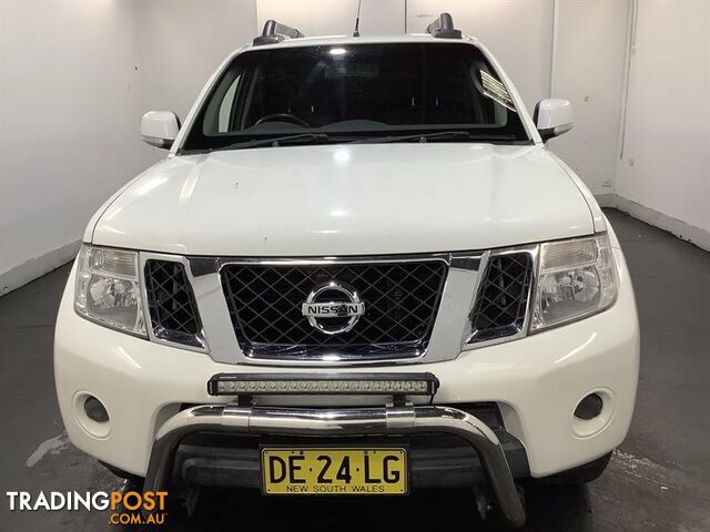 2013 NISSAN NAVARA ST (4X4) D40 MY12 DUAL CAB P/UP