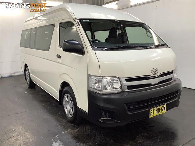 2012 TOYOTA HIACE COMMUTER KDH223R MY12 UPGRADE BUS