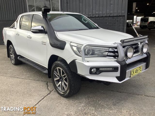 2017 TOYOTA HILUX SR5 (4X4) GUN126R DUAL CAB UTILITY