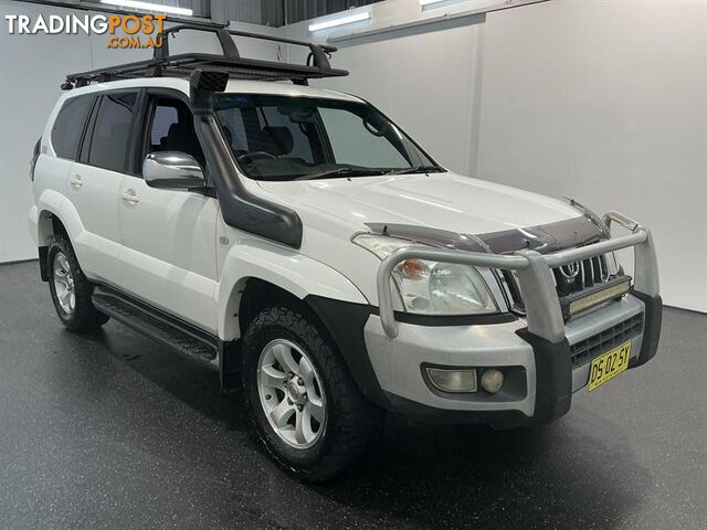 2004 TOYOTA LANDCRUISER PRADO GXL (4X4) KZJ120R 4D WAGON