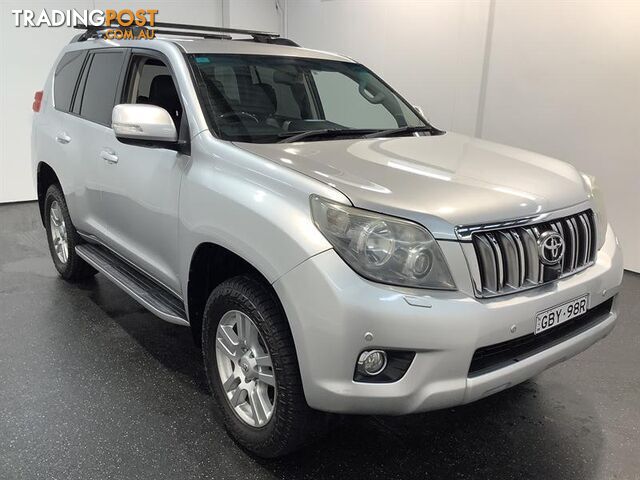 2011 TOYOTA LANDCRUISER PRADO KAKADU (4X4) KDJ150R 11 UPGRADE 4D WAGON