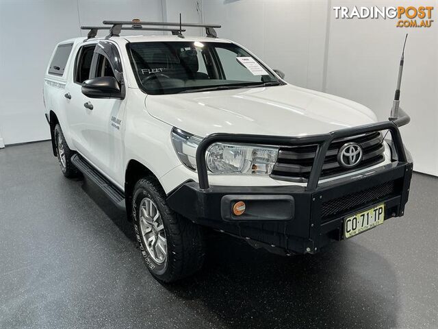 2018 TOYOTA HILUX SR (4X4) GUN126R MY19 DOUBLE CAB P/UP