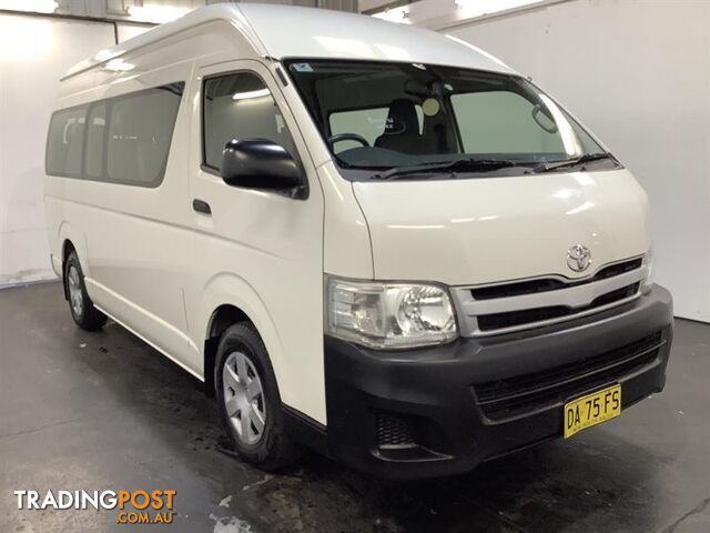 2013 TOYOTA HIACE COMMUTER KDH223R MY12 UPGRADE BUS