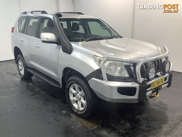 2011 TOYOTA LANDCRUISER PRADO GXL (4X4) KDJ150R 11 UPGRADE 4D WAGON