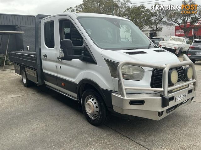 2016 FORD TRANSIT 470E VO DUAL CAB CHASSIS