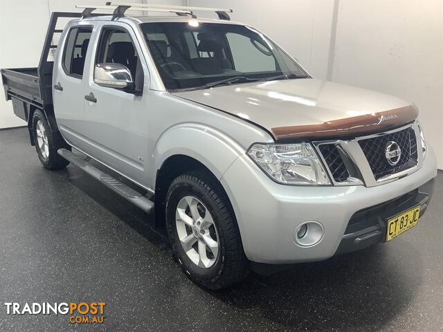 2011 NISSAN NAVARA ST-X 550 (4X4) D40 MY12 DUAL CAB UTILITY