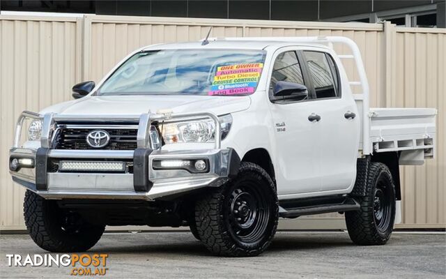 2018 TOYOTA HILUX SR GUN126RMY19 DOUBLE C/CHAS