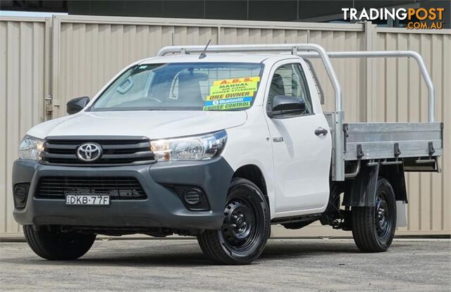 2016 TOYOTA HILUX WORKMATE TGN121R C/CHAS