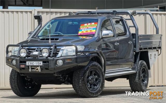 2013 TOYOTA HILUX SR5 KUN26RMY12 DUAL CAB P/UP